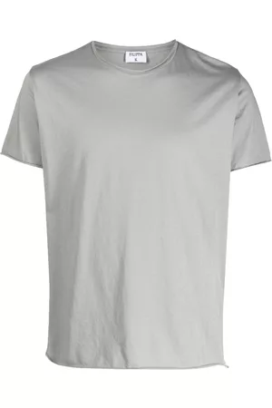 Filippa K Men Short Sleeve - Roll-neck cotton T-shirt