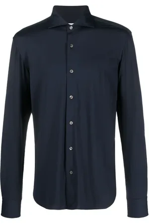 Orian Long-sleeve spread-collar shirt