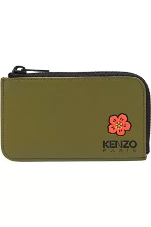 Kenzo Men Wallets - Boke Flower leather cardholder