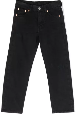 Maison Margiela Elasticated-waistband straight-leg jeans