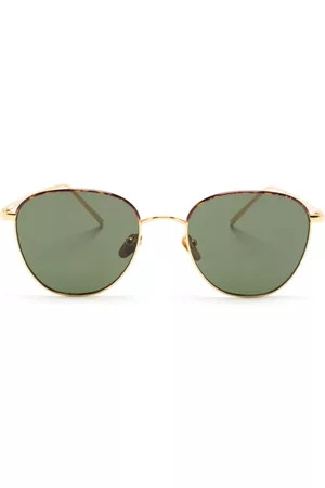 Linda Farrow Men Sunglasses - Tinted round-frame sunglasses