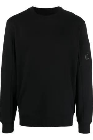 C.P. Company Logo-patch cotton sweatshirt