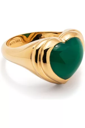 Missoma Women Rings - Jelly Heart gemstone ring