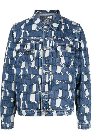 Billionaire Boys Club Gator Camo denim jacket
