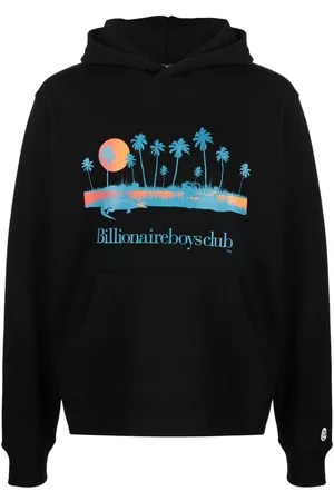 Billionaire Boys Club Men Sweatshirts - Everglade cotton hoodie