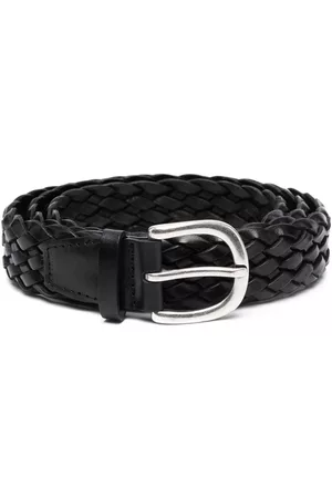 Orciani Men Belts - Braided leather belt