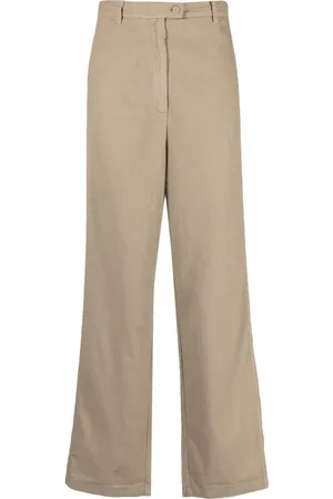 KRISTENSEN DU NORD High-waisted straight-leg trousers