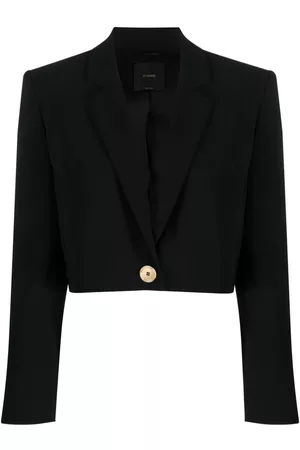 Pinko Cropped single-breasted blazer