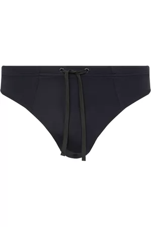 Karl Lagerfeld Men Swimming Briefs - Logo-print swimming trunks