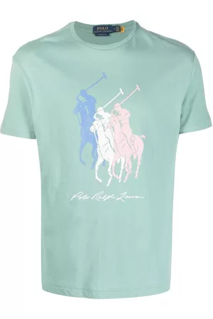 Ralph Lauren Men Short Sleeve - Logo-print cotton T-shirt