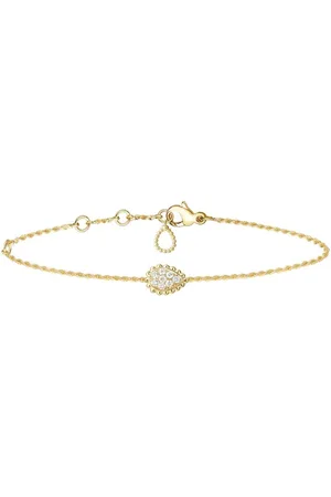 Boucheron 18kt yellow Serpent Bohème diamond XS motif bracelet