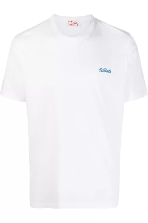 MC2 SAINT BARTH Men Short Sleeve - Dover logo-embroidered T-shirt