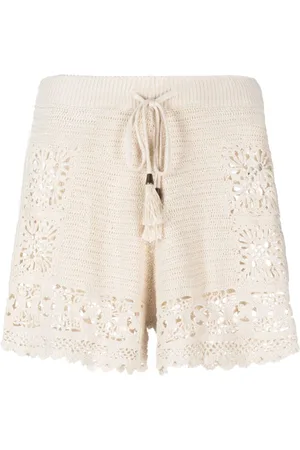 ZIMMERMANN Chintz crochet shorts