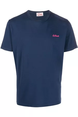 MC2 SAINT BARTH Men Short Sleeve - Dover embroidered-logo T-shirt
