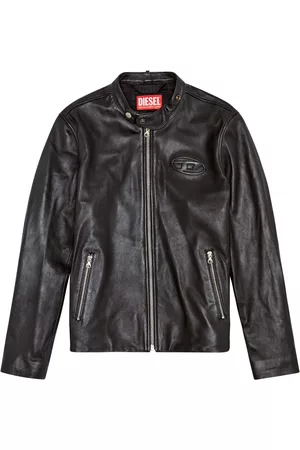 Diesel L-Metalo leather biker jacket