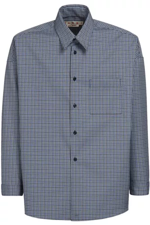 Marni Checked wool shirt