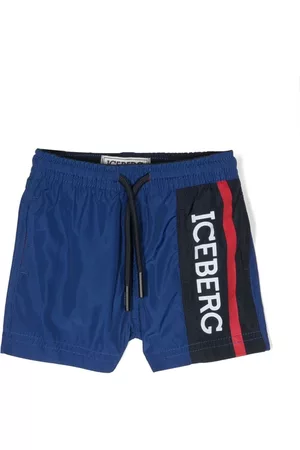 Iceberg Swim Shorts - Logo-print swim shorts