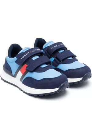 Tommy Hilfiger Boys Sneakers - Logo-embroidered panelled sneakers