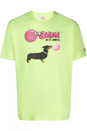 MC2 SAINT BARTH Men Short Sleeve - Graphic-print cotton T-shirt