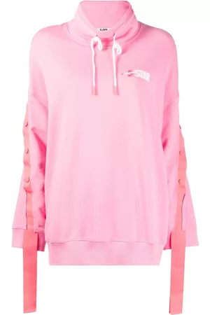 SJYP Tape-detail cotton sweatshirt