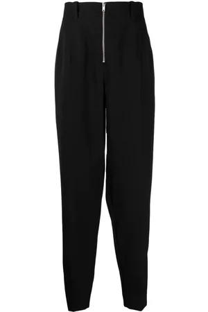 Jil Sander Zip-fastening wool tapered trousers