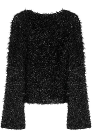 Victoria Beckham Faux-fur open-back jumper