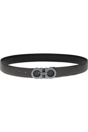 Salvatore Ferragamo Men Belts - Reversible and adjustable Gancini belt