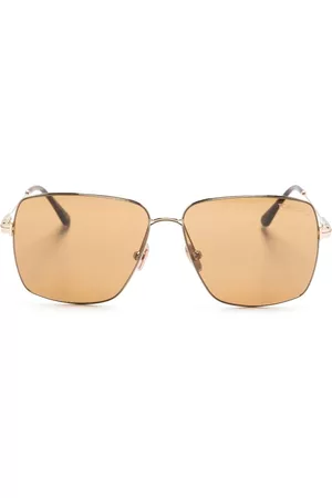 Tom Ford Men Sunglasses - Pilot-frame tinted-lenses sunglasses