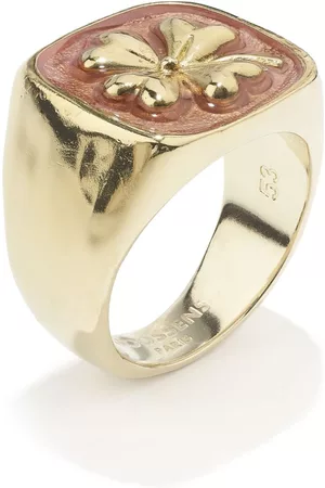Goossens Talisman clover signet ring