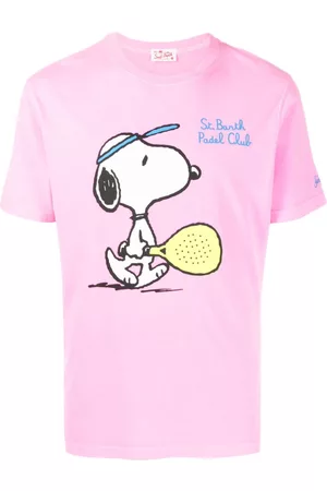 MC2 SAINT BARTH Men Short Sleeve - X Snoopy graphic-print T-shirt