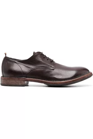 Moma Men Shoes - Lace-up leather derby shoes