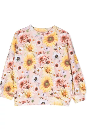 Molo Floral-print organic cotton sweatshirt