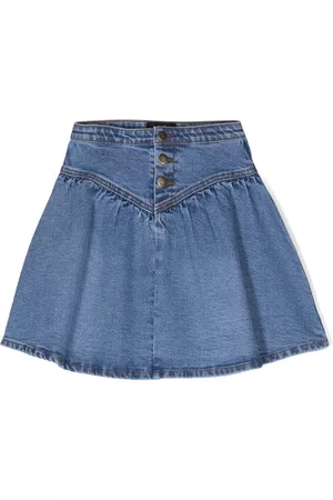 Molo Girls Denim Skirts - Betsy high-waisted denim skirt