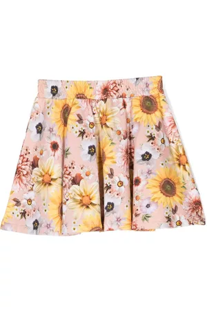 Molo Girls Printed Skirts - Barbera floral-print skirt