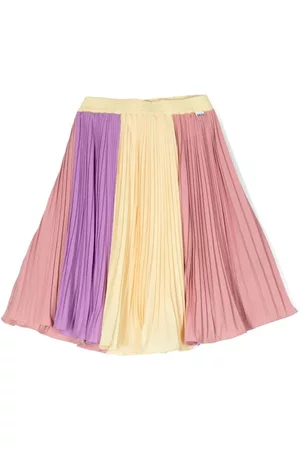 Molo Girls Skirts - Bess colour-block pleated skirt