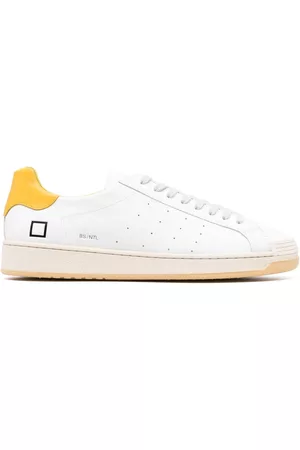 D.A.T.E. Men Sneakers - Contrasting-heel-counter leather sneakers