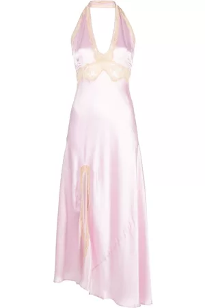 De La Vali Women Party Dresses - Floral lace-trim maxi dress