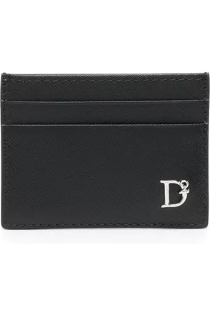 Dsquared2 Men Wallets - Logo-plaque leather wallet