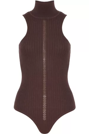 RTA High-neck knitted bodysuit