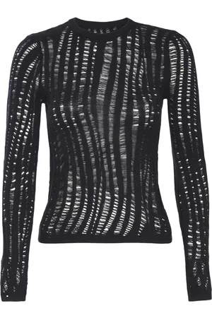 RTA Open-knit long-sleeved top