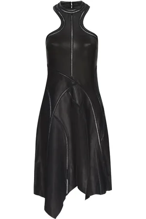 RTA Asymmetrical leather dress