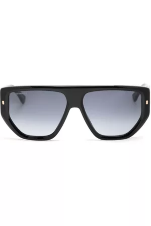 Dsquared2 Men Sunglasses - Hype logo-plaque sunglasses