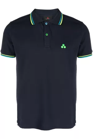 Peuterey Men Polo Shirts - Embroidered-logo stretch-cotton polo shirt