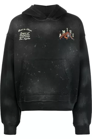 AMIRI Vintage Tiger rib-trimmed hoodie