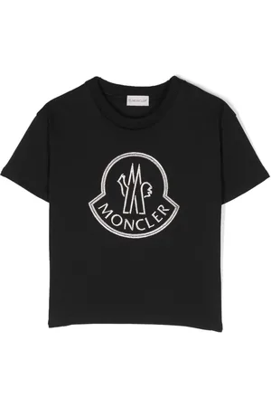 Moncler Logo-embroidered cotton T-shirt