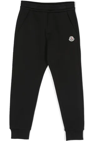Moncler Logo-patch cotton track pants
