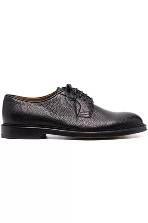 Doucal's Men Shoes - Pebbled-leather derby shoes