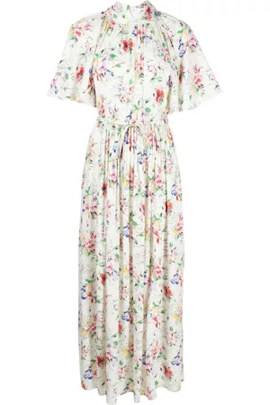 ROSETTA GETTY Floral-print maxi dress