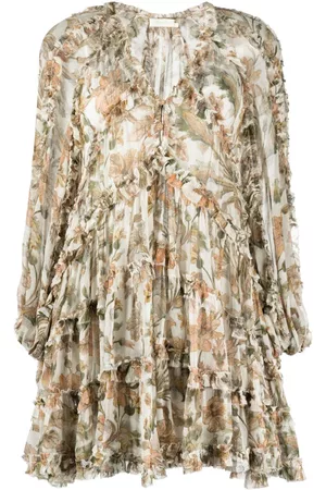 ZIMMERMANN Chintz floral-print minidress