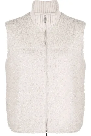 Fabiana Filippi Textured-finish gilet